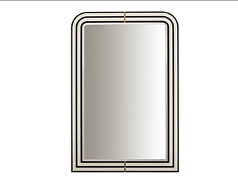 Прямоугольное настенное зеркало AR INTERIORS Dilan D24/S фабрика AR Interiors из Италии