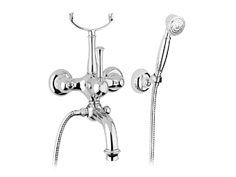 Набор внешней стальной ванны с настенным креплением Aston от Gaia Mobili фабрика GAIA из Италии