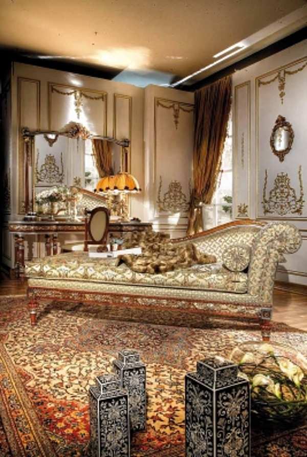 Кушетка ASNAGHI INTERIORS GD4508 фабрика ASNAGHI INTERIORS из Италии. Фото №1