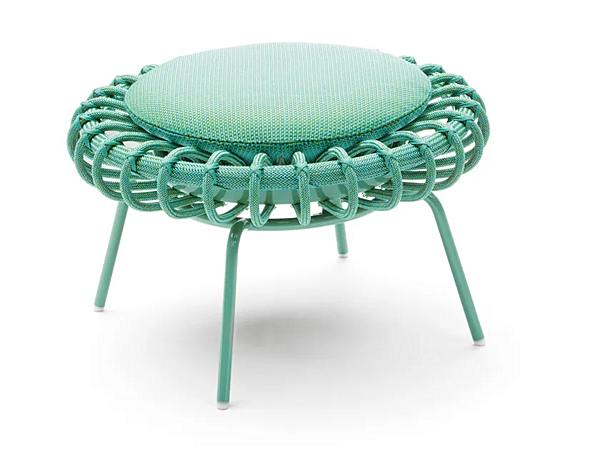 Садовый пуф из синтетического волокна PAOLA LENTI Giunco B163B фабрика PAOLA LENTI из Италии. Фото №1