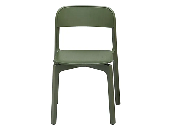 Складное кресло из ясеня Kristalia Contorna 05C0N11 фабрика Kristalia из Италии. Фото №1