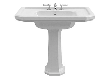 Керамическая раковина на пьедестале Claremont Gentry Home фабрика Gentry Home из Италии