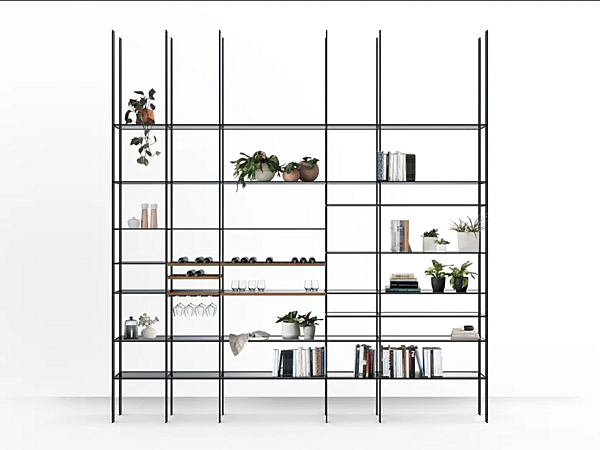 Кухонные полки с креплением от пола до потолка из материала VALCUCINE Terra Cielo фабрика VALCUCINE из Италии. Фото №1