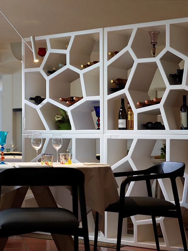 Двусторонняя книжная полка из дерева OPUS INCERTUM CASAMANIA & HORM фабрика Casamania & HORM из Италии. Фото №6