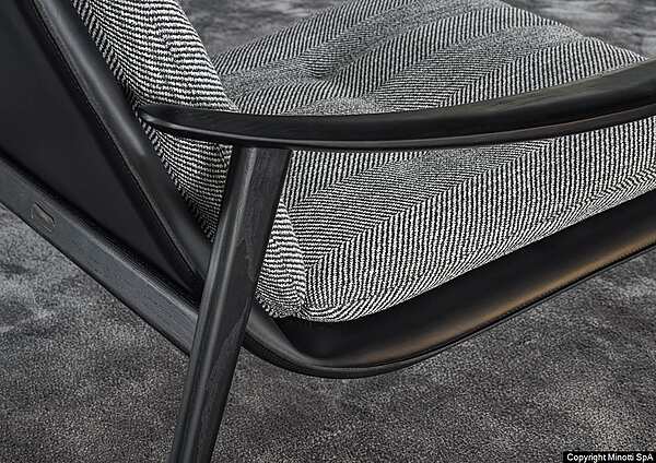 Кресло MINOTTI Fynn фабрика Minotti из Италии. Фото №25