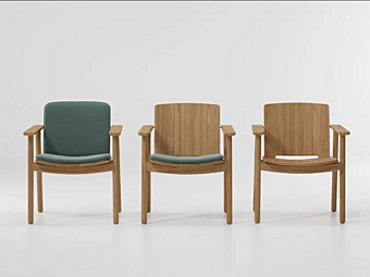 Кресло для сада из тика KETTAL RIVA KS2600100