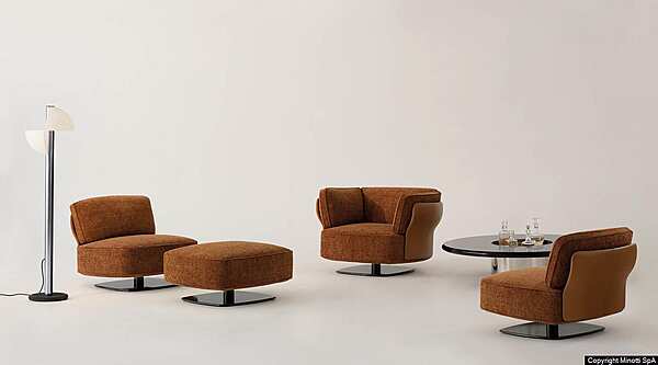 Кресло MINOTTI Saki nendo фабрика Minotti из Италии. Фото №3