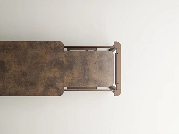 Расширяющийся садовый стол из алюминия с керамической или HPL столешницей VARASCHIN Customade 25325 фабрика VARASCHIN из Италии. Фото №2