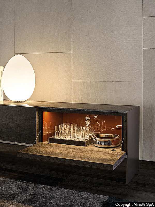 Тумба MINOTTI Carson фабрика Minotti из Италии. Фото №10