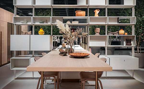 Кухня итальянская современная CESAR CUCINE Intarsio NEWS EUROCUCINA Composition Four фабрика CESAR CUCINE из Италии. Фото №4