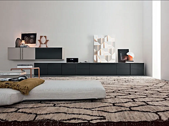 Секционная система хранения из дерева Molteni & C PASS WORD EVOLUTION фабрика Molteni & C.(+VITRA) из Италии