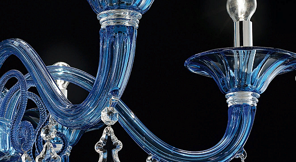 Люстра Barovier&Toso Torpedo Taif 7143/18 фабрика Barovier&Toso из Италии. Фото №4