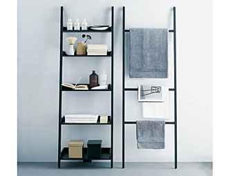 Деревянная полка для полотенец для ванной AGAPE с настенным креплением фабрика Agape из Италии