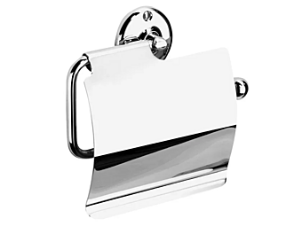Металлический держатель для туалетной бумаги с крышкой Gentry Home  St James фабрика Gentry Home из Италии