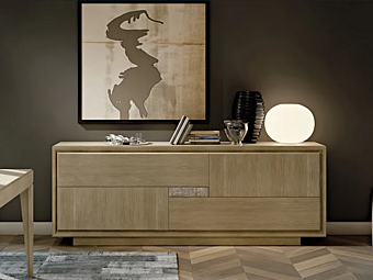 Деревянный боковой шкаф с ящиками ARTE BROTTO Segreti S490 S490 фабрика Arte Brotto из Италии