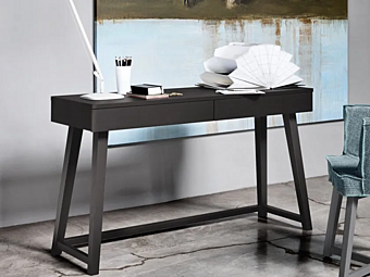 Письменный стол с ящиками из ореха серый 50 Gervasoni фабрика Gervasoni из Италии