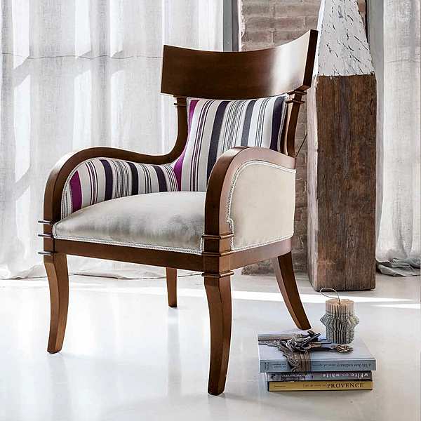 Кресло TONIN CASA Classic Collection NATASHA - 1550A фабрика TONIN CASA из Италии. Фото №2