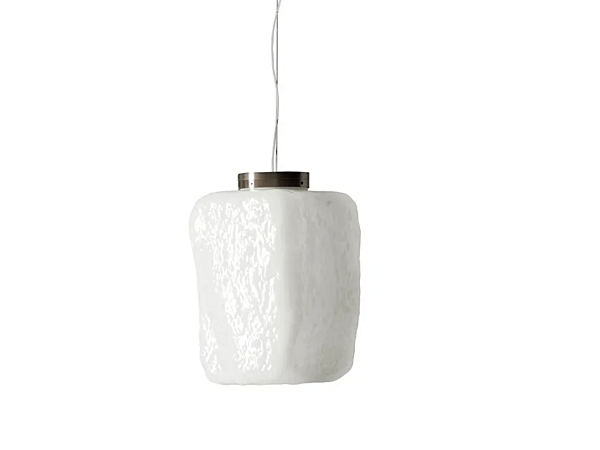 Подвесная лампа из муранского стекла с восковым камнем CASSINA WAX, STONE фабрика CASSINA из Италии. Фото №1