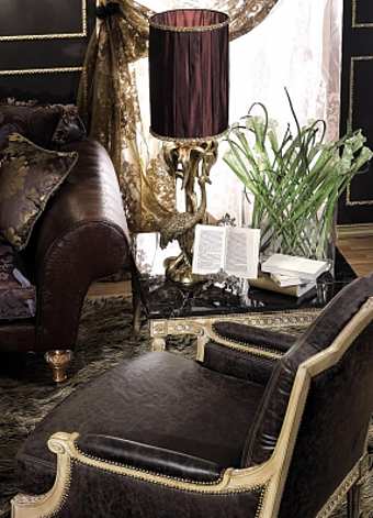 Стол журнальный ASNAGHI INTERIORS LC2106 фабрика ASNAGHI INTERIORS из Италии