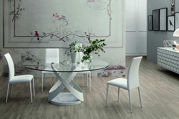 Стол TONIN CASA Modern Collection CAPRI 8069 фабрика TONIN CASA из Италии. Фото №5