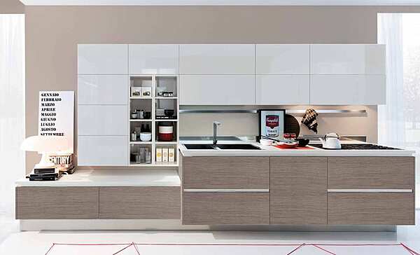 Кухня RECORD CUCINE YUMA comp.1 фабрика RECORD CUCINE из Италии. Фото №4