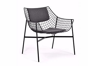 Кресло с подлокотниками из стали VARASCHIN Summer Set 2424 фабрика VARASCHIN из Италии