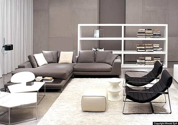 Стеллаж MINOTTI Johns  фабрика Minotti из Италии. Фото №10