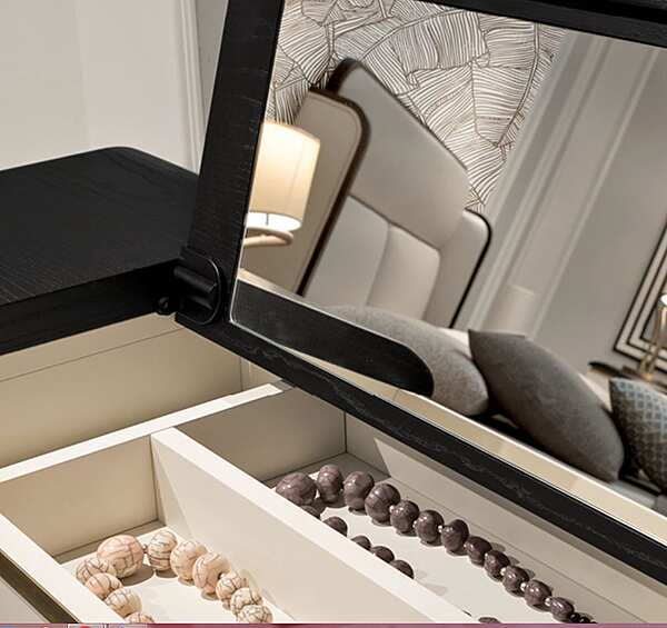 Туалетный столик из дерева с зеркалом AR INTERIORS Dilan D75 фабрика AR Interiors из Италии. Фото №3