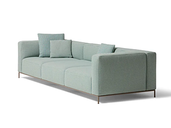 Диван с мягкой спинкой из ткани с съемным чехлом CASSINA Mex Hi Outdoor