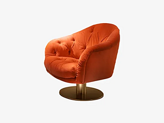 Кресло с обивкой из ткани Garbo Softhouse фабрика SOFTHOUSE из Италии