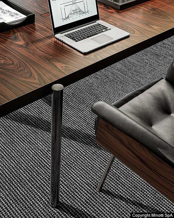 Стол MINOTTI Superquadra фабрика Minotti из Италии. Фото №3