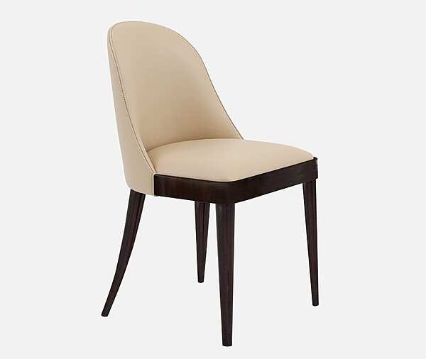 Стул из массива дерева с мягкой обивкой DECORA ( LCI STILE) N083L фабрика DECORA ( LCI STILE) из Италии. Фото №4