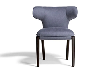 Стул с обитой спинкой из ткани POLTRONA FRAU The Collection фабрика POLTRONA FRAU из Италии