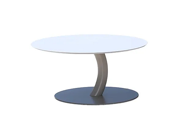 Круглый стальной садовый боковой столик VARASCHIN Flexion 25170 фабрика VARASCHIN из Италии. Фото №2