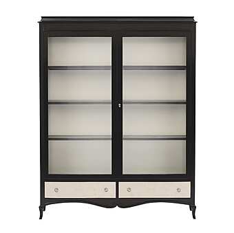 Витрина с прозрачными дверьми из массива дерева и стекла DECORA ( LCI STILE) N0203 фабрика DECORA ( LCI STILE) из Италии