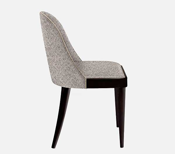 Стул из массива дерева с мягкой обивкой DECORA ( LCI STILE) N083L фабрика DECORA ( LCI STILE) из Италии. Фото №2