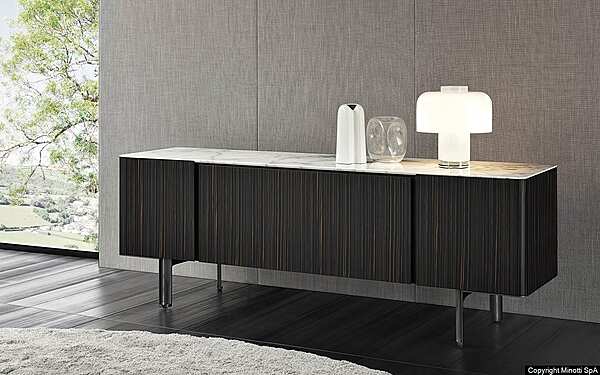 Тумба MINOTTI Lou "Sideboard" Christophe Delcourt фабрика Minotti из Италии. Фото №17