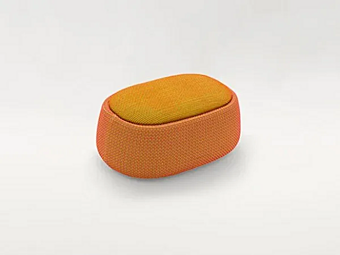 Пуф с контейнером из ткани PAOLA LENTI Shito B76D