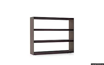 Стеллаж MINOTTI Carson "Bookcase" фабрика Minotti из Италии