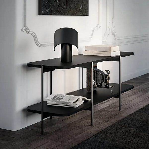 Открытая напольная книжная полка из дерева Liu Jo Living Collection Caillou фабрика Liu Jo Living Collection из Италии. Фото №7