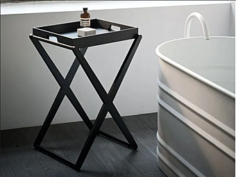 Деревянный кофейный столик с подносом AGAPE X COFFEE TABLE Деревянный кофейный столик с подносом AGAPE X COFFEE TABLE фабрика Agape из Италии