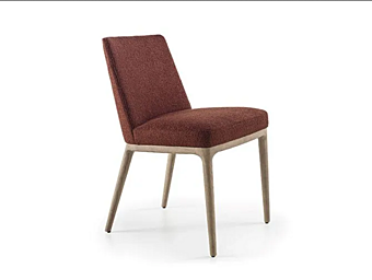 Стул с обивкой из ткани Frigerio Amanda 17910F