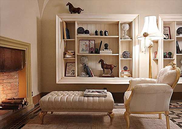 Книжный шкаф VOLPI 2905 фабрика VOLPI из Италии. Фото №1