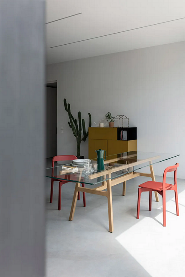 Складное кресло из массива ясеня Kristalia Contorna 05C0N01 фабрика Kristalia из Италии. Фото №8