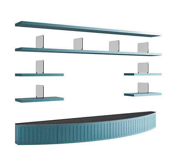 Полка книжная DAYTONA (by Signorini&Coco) 17514 фабрика DAYTONA (by Signorini&Coco) из Италии. Фото №3