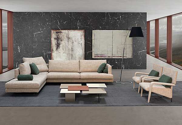 Диван IL LOFT Mercury Line Divano ML24 фабрика IL LOFT из Италии. Фото №3