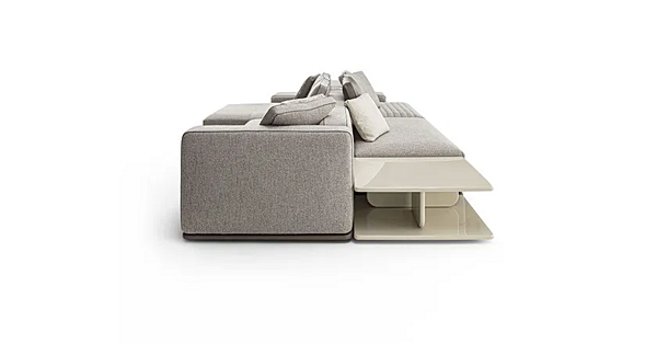 Диван с обитой спинкой из ткани Eddie Double Frigerio фабрика Frigerio из Италии. Фото №4