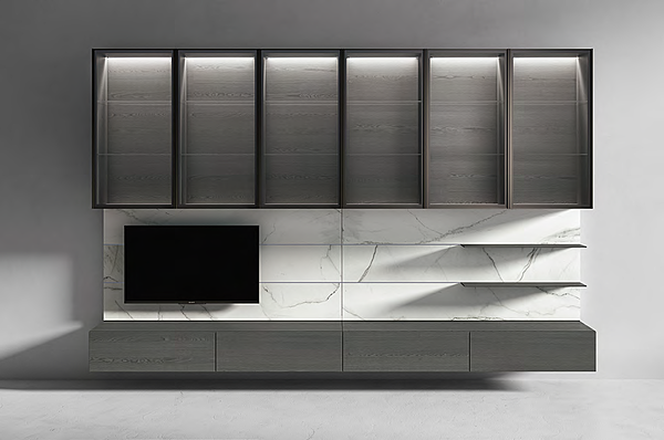 Стенка Presotto Italia COMPOSIZIONE 365 фабрика PRESOTTO ITALIA из Италии. Фото №1