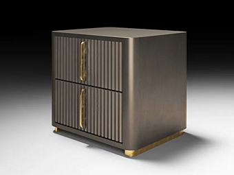 Прикроватная тумбочка с ящиками из дерева CASA +39 ECHO ECH104 фабрика ENCORE (by CASA +39) из Италии