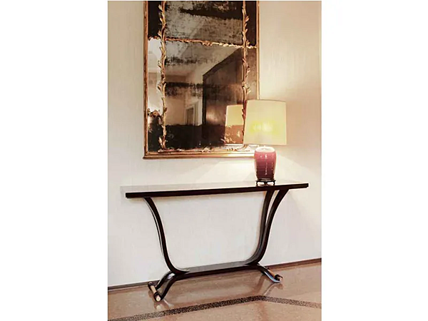 Консольный стол из красного дерева Marcy Gentry Home фабрика Gentry Home из Италии. Фото №2